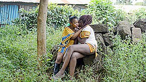 Real tribal african girlfriends public making...