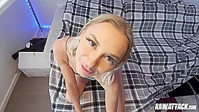 Blonde Petite Babe Chloe Temple Rides Dick After Blowjob