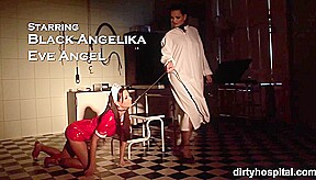 Fill me Up, Doc! Eve Angel & Black Angelika for DirtyHospital