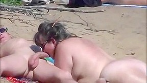 Nude beach public blowjobs...