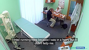Sexy Nurse Heals Patient With Hard Office Sex...