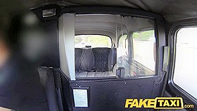 Faketaxi sexy golden haired with to...