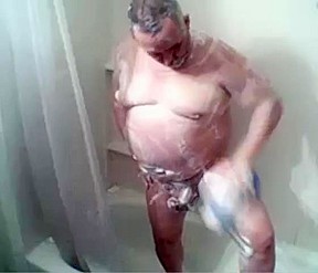 Grandpa shower...