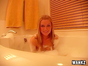 My warm bubble bath...