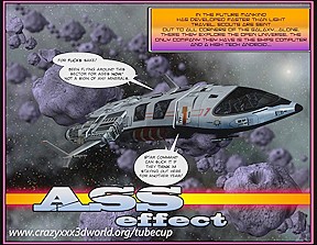 3D Comic: Ass Effect. Episode 1