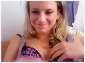 Blonde College Girl Pussy...