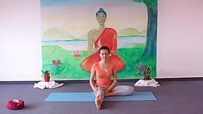 Very Sexy And Cute Girl Doing Yoga...