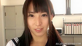 Skinny schoolgirl yuuki enjoys hardcore sex...