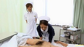 Naughty nurses erika kashiwagi and suck...