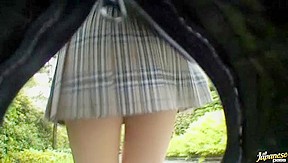 Sexy japanese school girl fucked roughly...