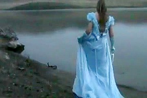 Pretty blue cinderella dress...