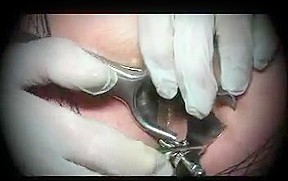 Male sissy speculum anal toy...