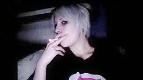 Exotic amateur Blonde, Smoking  video