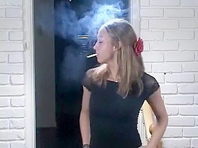 Smoking Solo Girl...