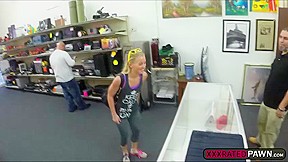 Sexy blonde milf sweetens the deal...