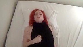 Tight Redhead Gets Her Big Ass Oiled Up...