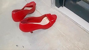 Naughty secretary heels got fucked...