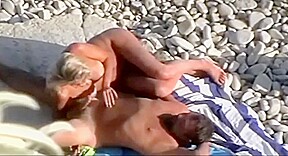 Horny couples at the beach...