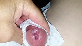 Urethral pee hole fingering and gaping...