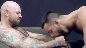 Amazing amateur gay scene with hunks sex scenes...