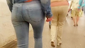 Cute small round ass...
