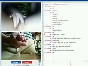 Chatroulette cum on russian unshaved immature...