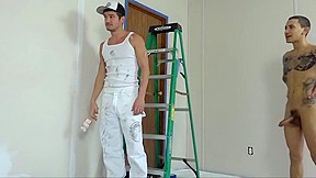 Painters in the room...