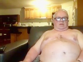 Grandpa stroke on webcam 3...