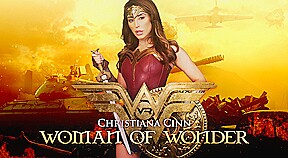 Christiana cinn in woman of wonder...