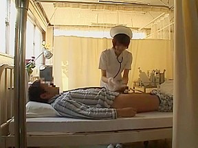 Crazy japanese slut in best nurse...