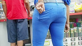 Ebony blue pants...