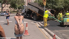Susana Abril Fully Nude In Central Square Publicdisgrace...
