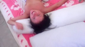 Bella in sex on the beach video with a slut masturbating