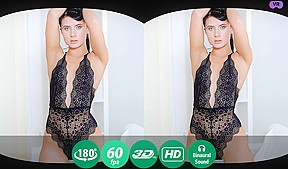 Breathtaking Brunette Tries On New Clothes Tmwvrnet...