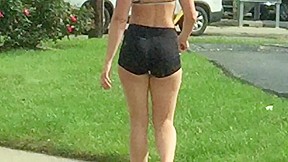 Beautiful pawg jogger pics and video...