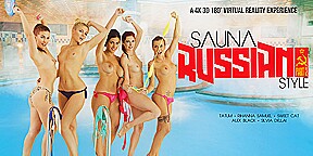 Alex Black Kattie Gold Rihanna Samuel Silvia Dellai Sweet Cat In Sauna Russian Style Part 2 Vrbangers...