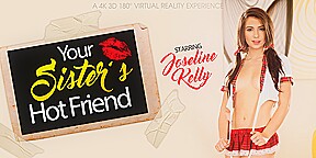Joseline Kelly in Your Sisters Hot Friend - VRBangers