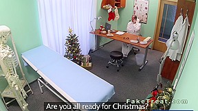 Doctor fucks patient in an office...