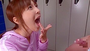Crazy An Mashiro In Exotic Changing Room...