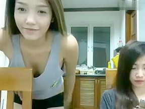 Korean older sister gets naked...