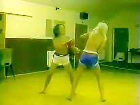 Fv Tina Vs Robin Rematch Topless Boxing...