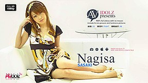 Experienced babe, nagisa sasaki does not...