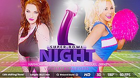 Harmony Reigns Miguel Zayas In Super Bowl Night Virtualrealporn...
