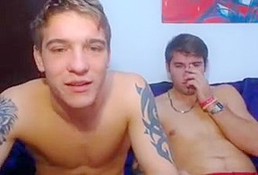 2 handsome romanian big asses suck each other...