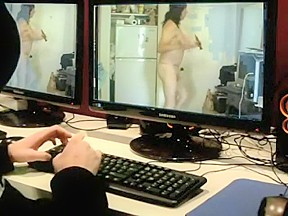 Anonymous hacked nude webcams part 1...