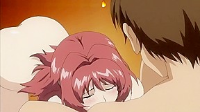 Blowjob teen hentai redhair babe in adult game...