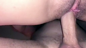 Getting A Hard Doggie Pounding In My Milf Pussy Underneath View...
