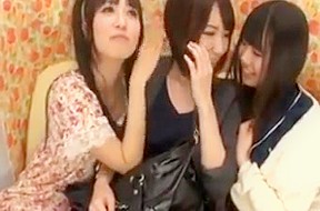Japanese try lesbian first time 7...