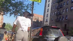 Spectacular wedgie booty latina in see...