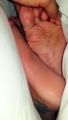 My cousins soft wrinkly soles pre...